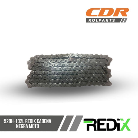 520H-132L REDIX CADENA NEGRA MOTO