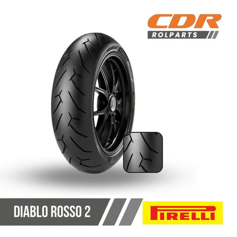 120/70ZR17 DIABLO ROSSO 2 TL 58W PIRELLI