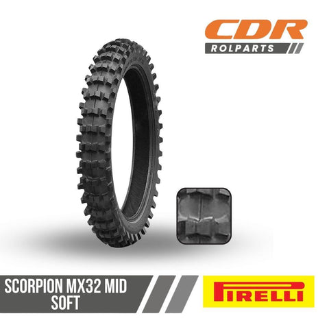 275-10 SC MX32 MID SOFT TT 37J PIRELLI