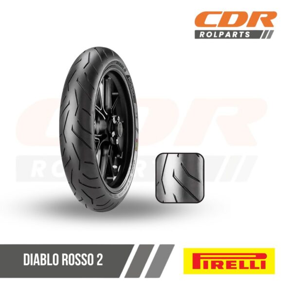 Pirelli 120/70ZR17 DIABLO ROSSO 2 TL 58W