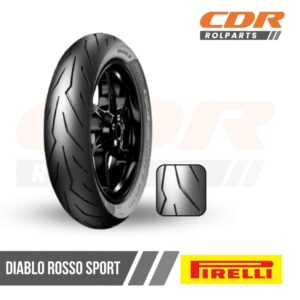 130/70-17 DIABLO ROSSO SPORT R TL 62S