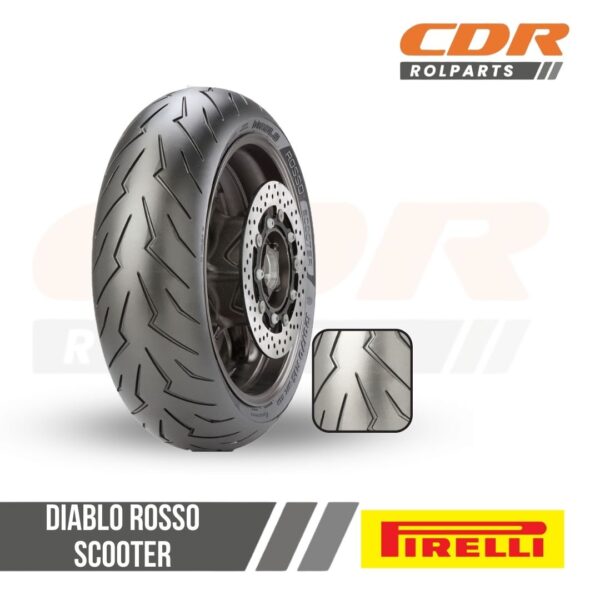 DIABLO ROSSO SCOOTER R M/CTL 6