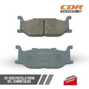 Japan 1011636 PASTILLA FRENO DEL. SEMIMETALICA