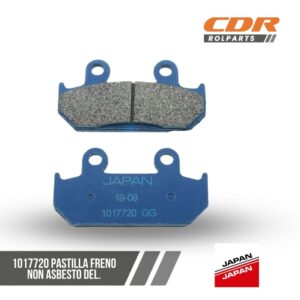 Japan 1017720 PASTILLA FRENO NON ASBESTO DEL.