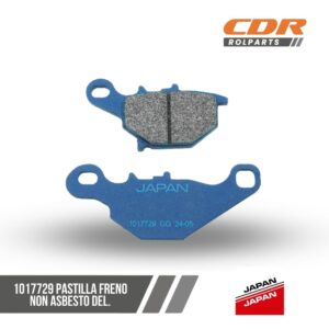 Japan 1017729 PASTILLA FRENO NON ASBESTO DEL.