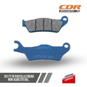 Japan 1017778 PASTILLA FRENO NON ASBESTO DEL.