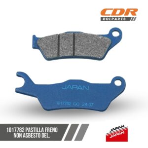 Japan 1017782 PASTILLA FRENO NON ASBESTO DEL.