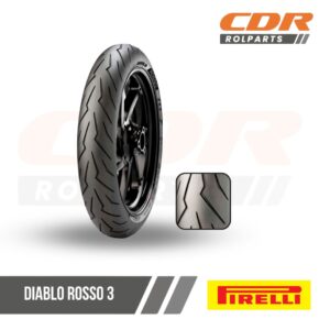 Pirelli 100/80R17 DIABLO ROSSO 3 TL 52H