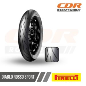 110/70-17 DIABLO ROSSO SPORT TL 54S
