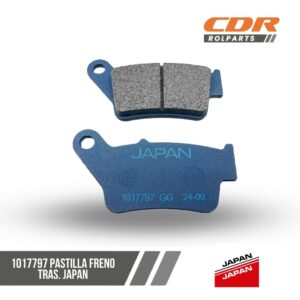 Japan 1017797 PASTILLA FRENO TRAS.