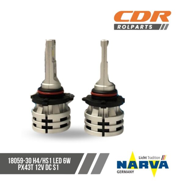 Narva 18059-30 H4/HS1 LED 6W PX43T 12V DC S1
