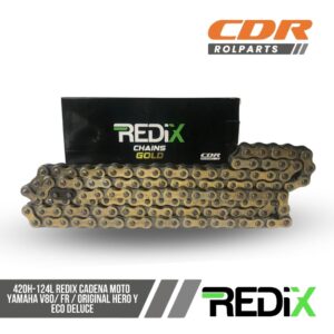 REDIX CADENA MOTO 420H-124L