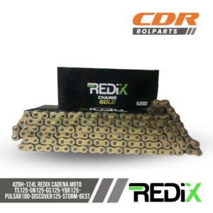 REDIX CADENA MOTO 428H-124L