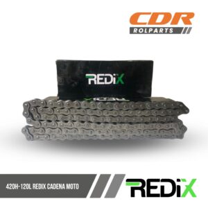 REDIX CADENA MOTO DORADA 420H - 120L