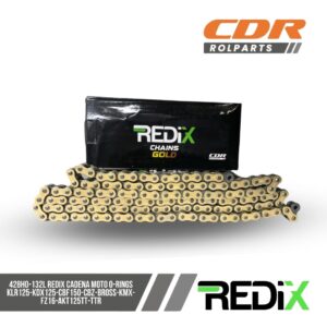 REDIX CADENA MOTO 428HO-132L O-RinGS