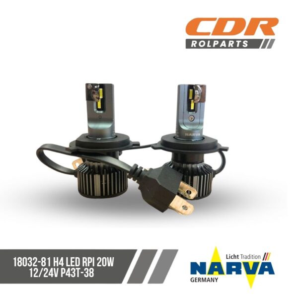 Narva 18032-81 H4 LED RPI 20W 12/24V P43T-38