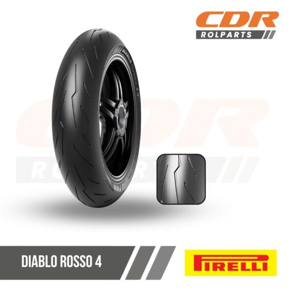 Pirelli 200/55ZR17 DIABLO ROSSO 4 R TL 78W