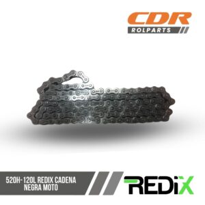 520H-120L REDIX CADENA NEGRA MOTO