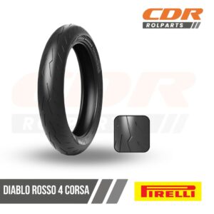 Pirelli 120/70ZR17 DIABLO ROSSO 4 CORSA TL 58W