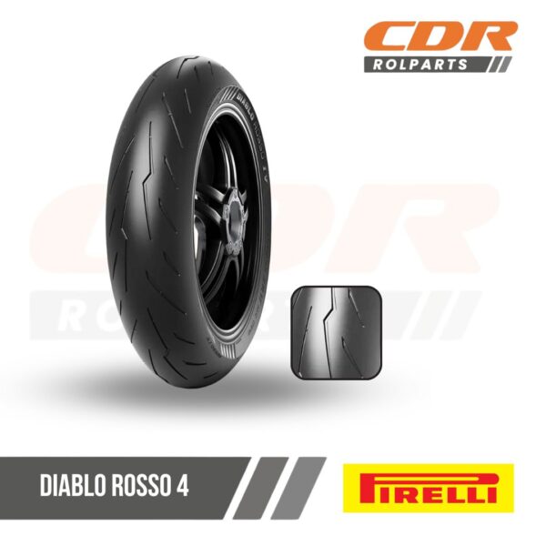 Pirelli 110/70R17 DIABLO ROSSO 4 TL 54H F