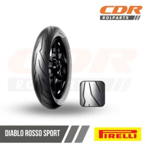 Pirelli 90/90-14 DIABLO ROSSO SPORT TL 46S
