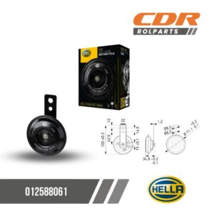 Hella 012588061 DISCO PITO 12V 480HZ 7CM