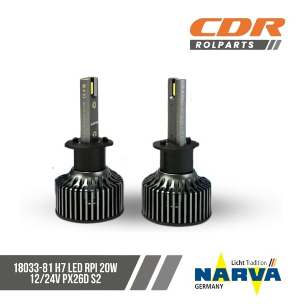 Narva 18033-81 H7 LED RPI 20W 12/24V PX26D S2
