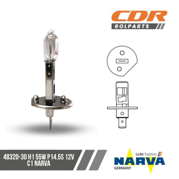 Narva 48320-30 H1 55W P14.5S 12V C1