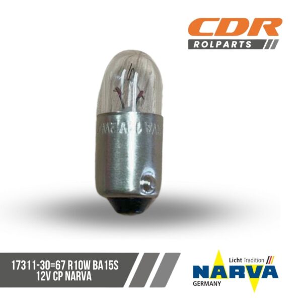 Narva 17311-30=67 R10W BA15S 12V CP