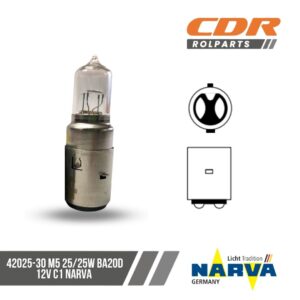 Narva 42025-30 M5 25/25W BA20D 12V C1