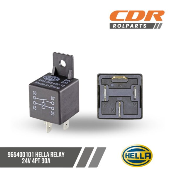 Hella 965400101 RELAY 24V 4PT 30A