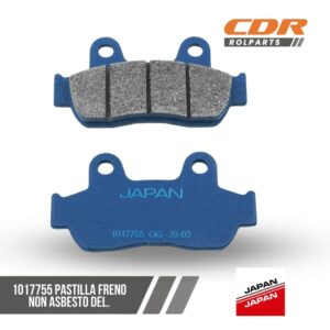 Japan 1017755 PASTILLA FRENO NON ASBESTO DEL.
