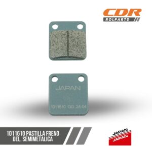 Japan 1011610 PASTILLA FRENO DEL. SEMIMETALICA