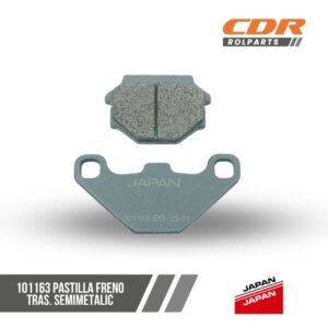 Japan 101163 PASTILLA FRENO TRAS. SEMIMETALIC