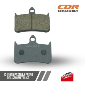 Japan 1011635 PASTILLA FRENO DEL. SEMIMETALICA