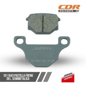 Japan 1011643 PASTILLA FRENO DEL. SEMIMETALICA