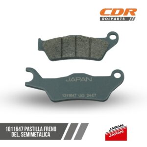 Japan 1011647 PASTILLA FRENO DEL. SEMIMETALICA