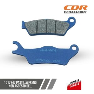 Japan 1017747 PASTILLA FRENO NON ASBESTO DEL.