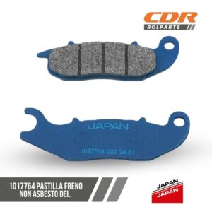 Japan 1017764 PASTILLA FRENO NON ASBESTO DEL.