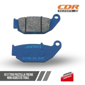 Japan 1017769 PASTILLA FRENO NON ASBESTO TRAS.