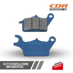 Japan 1017774 PASTILLA FRENO NON ASBESTO DEL.