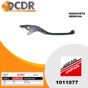 Japan 1011077 MANIGUETA NEGRA DER.