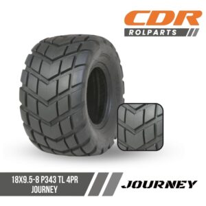 Journey 18X9.5-8 P343 TL 4PR