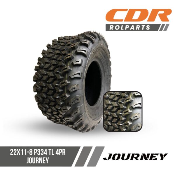 Journey 22X11-8 P334 TL 4PR