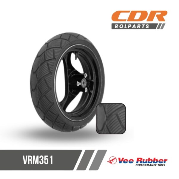 Vee Rubber 130/70-12 VRM351 TL 62S