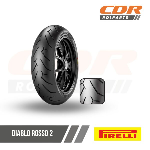 Pirelli 190/55ZR17 DIABLO ROSSO 2 TL 75W
