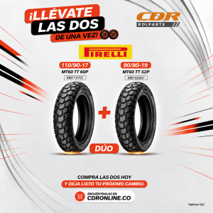 COMBO MT60 TT PIRELLI