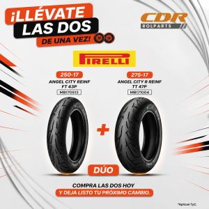COMBO ANGEL CITY REINF TT PIRELLI